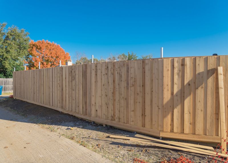 Wood Privacy Fence